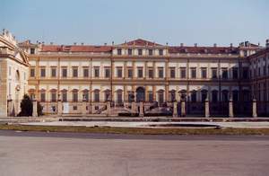 la villa Reale di Monza