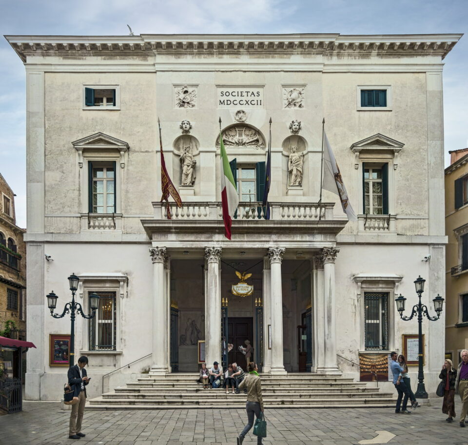 Teatro La Fenice Venice Facade