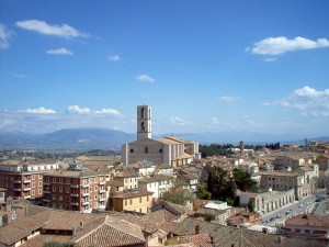 Il panorama di Perugia