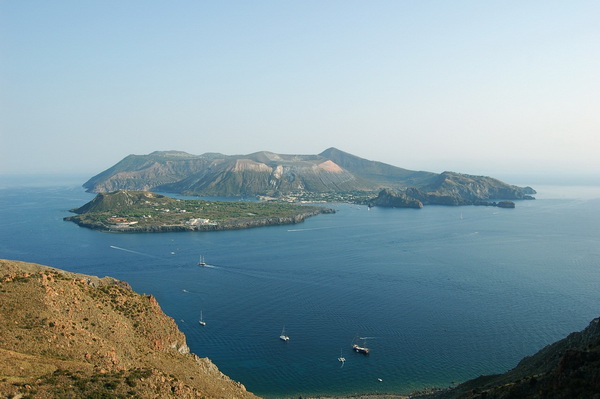 Vulcano da osservatorio di lipari