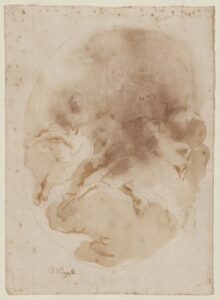 2 Giambattista Tiepolo Incoronazione della Vergine disegno di proprieta della Fondazione Ugo Da Como