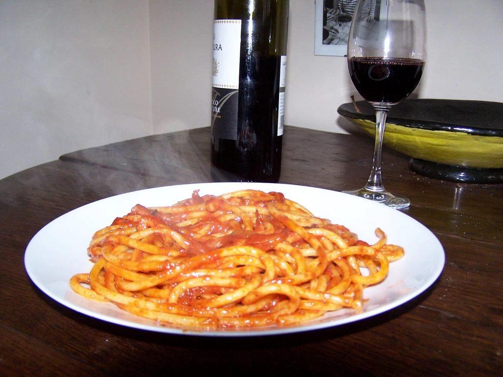 Bucatini alla amatriciana 