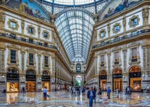 La Galleria Vittorio Emanuele II a Milano