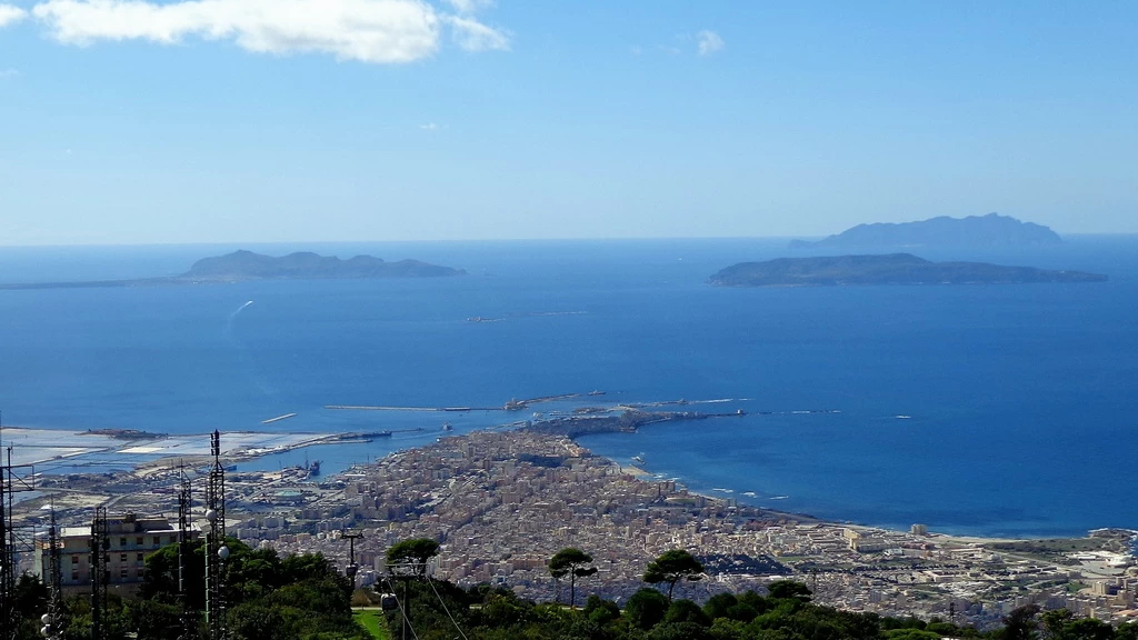 Le isole Egadi e Trapani