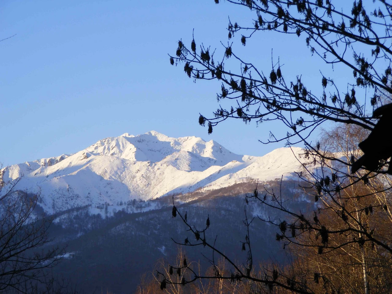 Il Monte Bo dalla Colma di Biella