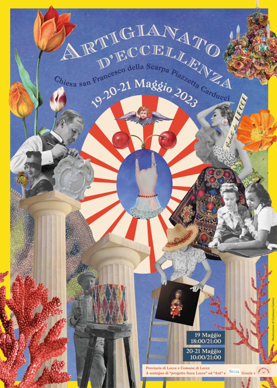 Locandina mostra artigianato Lecce scaled