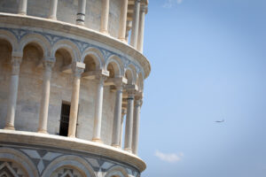 Dettaglio della Torre di PIsa