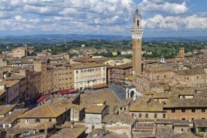 Siena centro dallalto