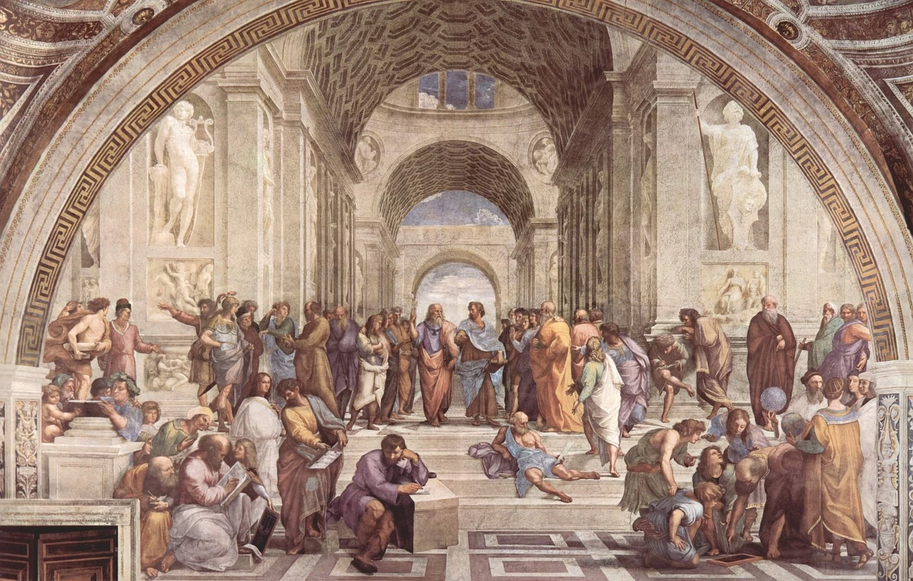 la Scuola di Atene