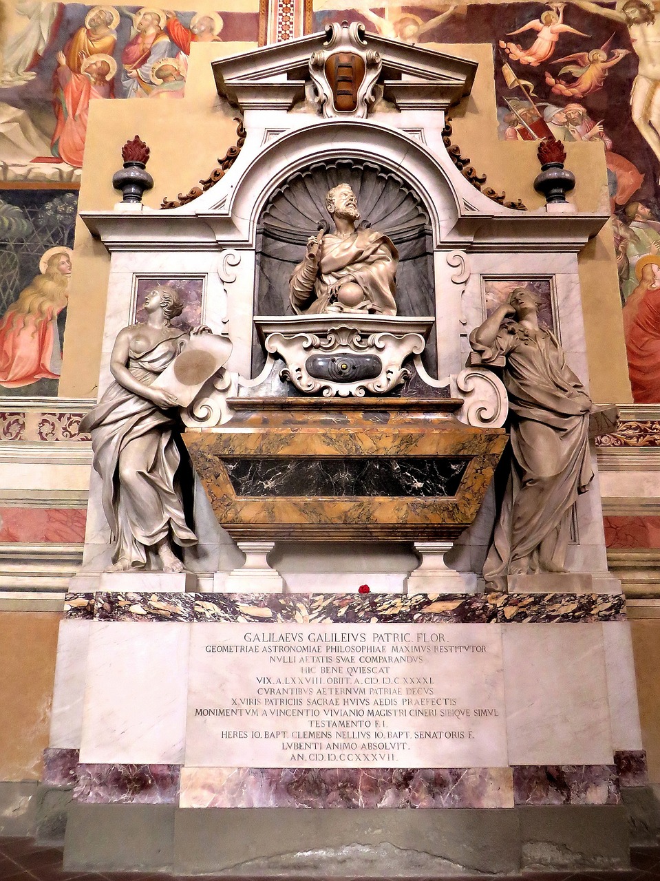 tomba di Galileo a Firenze