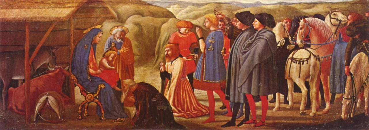 Masaccio, adorazione dei Magi