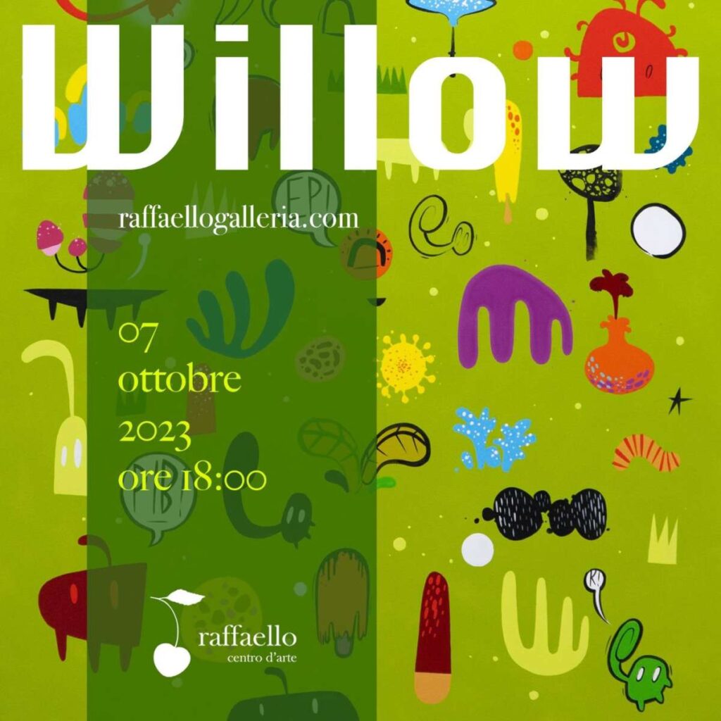 Il Centro darte Raffaello di Palermo ospita la personale Willow