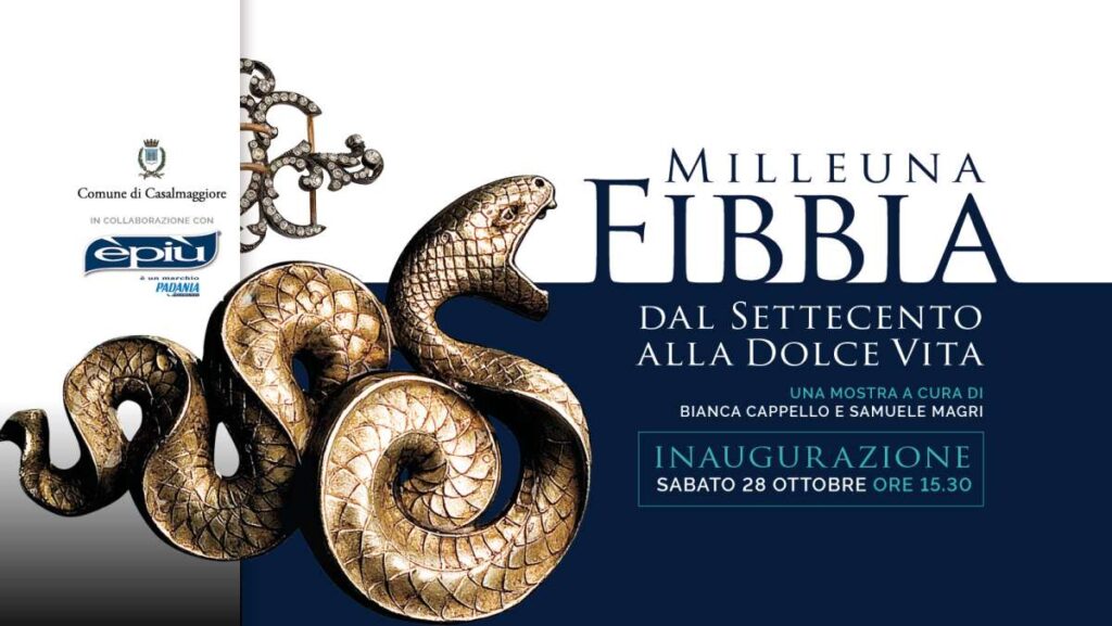 la fibbia in mostra a Casalmaggiore