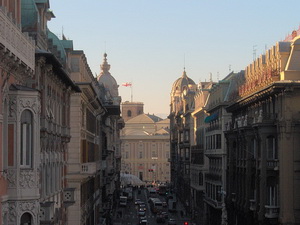 Via XX settembre a Genova